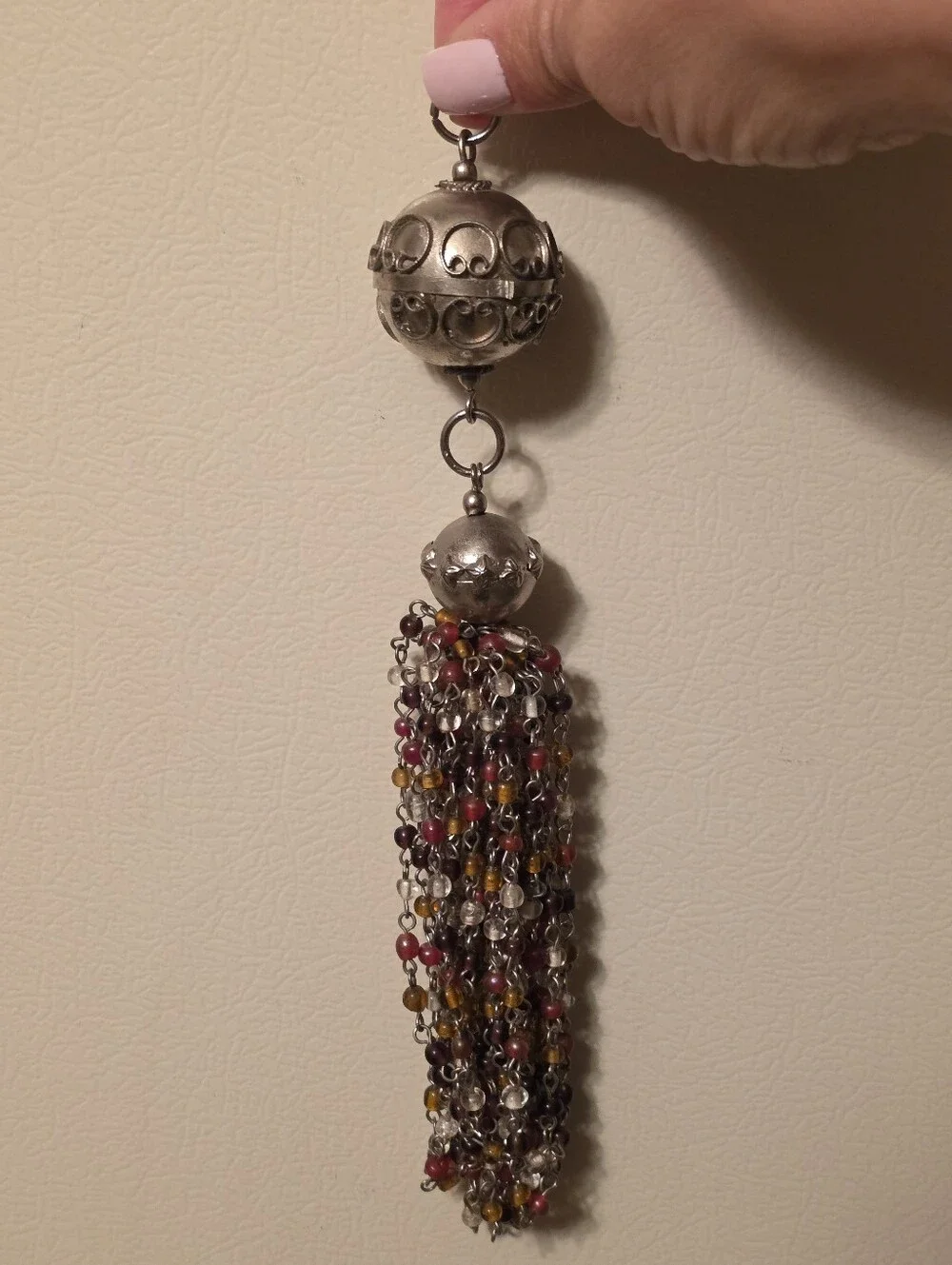 Restoration Hardware Indonesian Hand-crafted Key Tassel